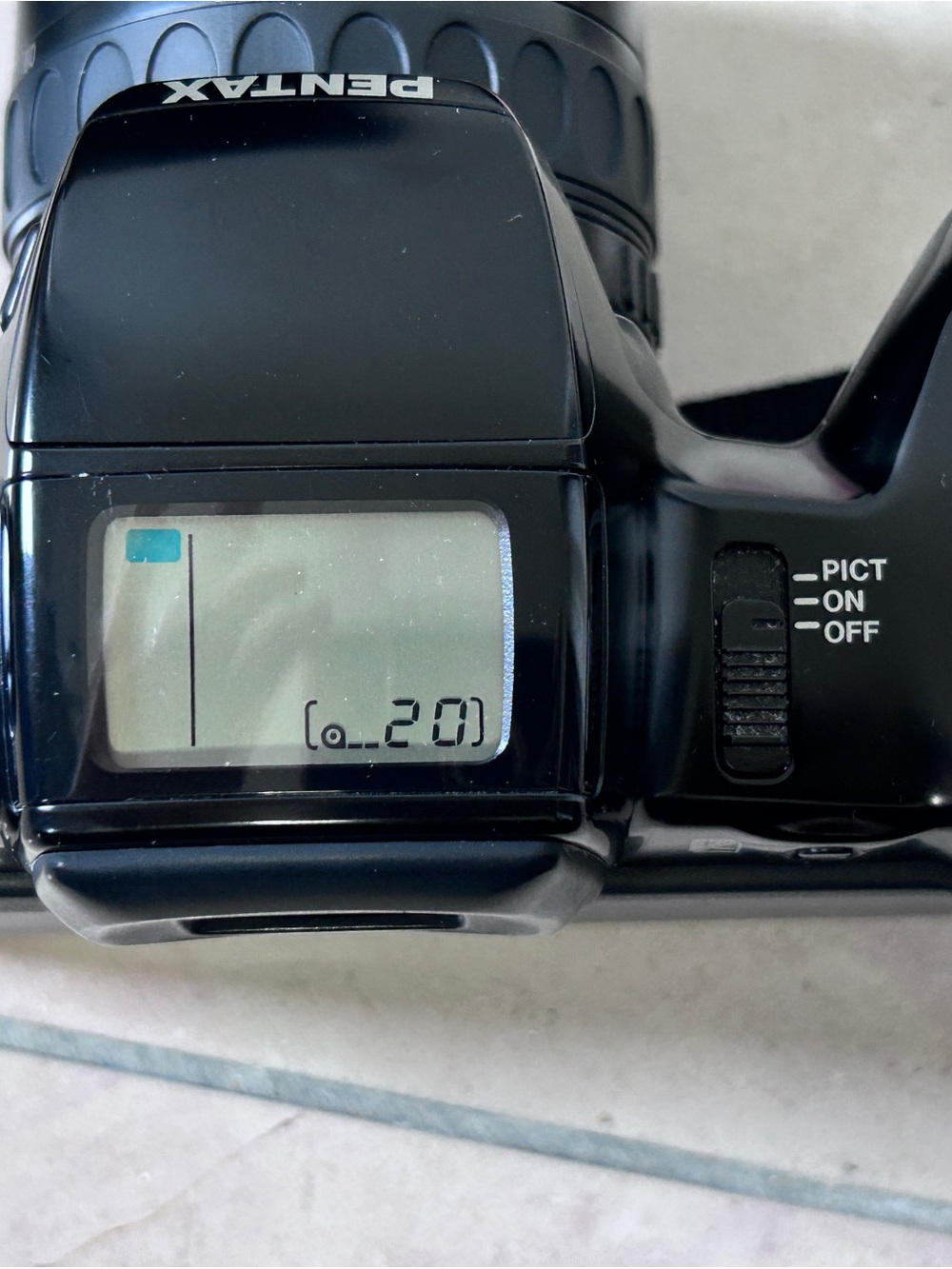 Pentax PZ-20 35mm Film SLR Camera 35-80mm Lens Manuals Lowepro Bag Tested Works - Picture 7 of 8